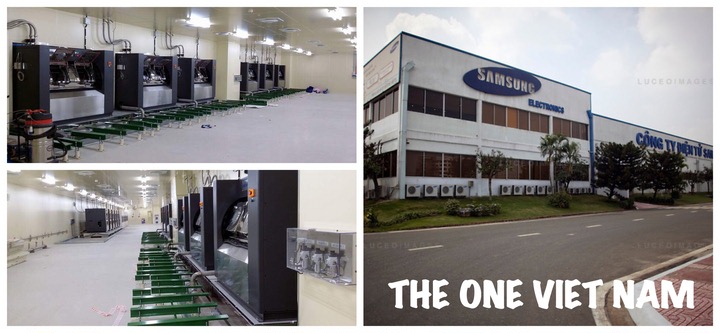 THE ONE CUNG CÂP THIÊT BỊ VÀ DỊCH VỤ CHO SAMSUNG VIETNAM